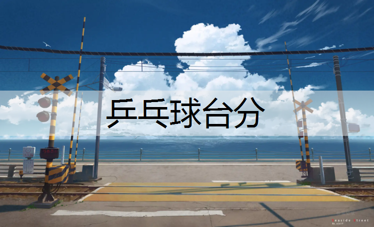 乒乓球台分