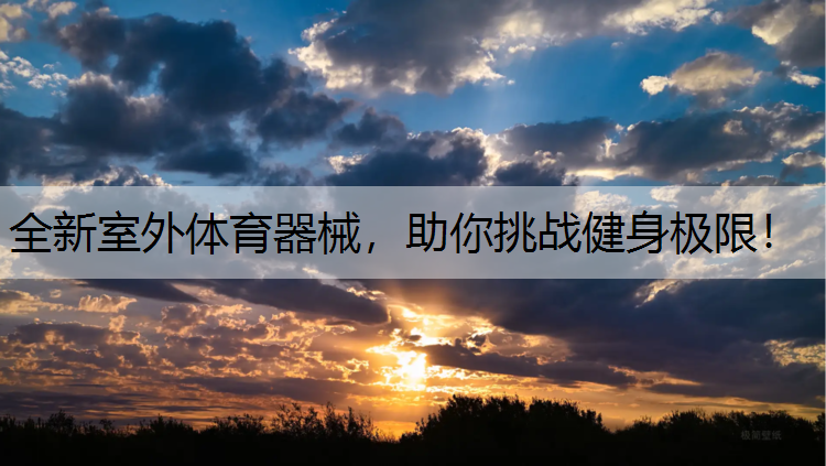 全新室外体育器械，助你挑战健身极限！