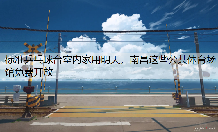 标准乒乓球台室内家用明天，南昌这些公共体育场馆免费开放